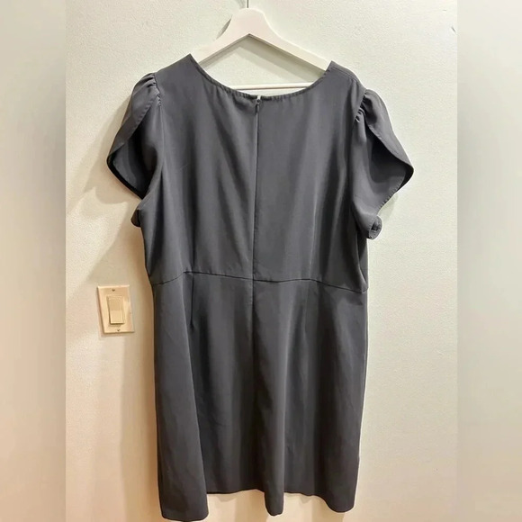 Loft Plus Grey Sheath Pencil Dress Size 20 - Picture 4 of 5